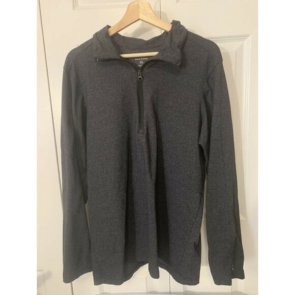 Reebok CrossFit Pullover 1/4 Zip Long Sleeve‎ Sweatshirt Shirt Men’s Sz XL - Picture 1 of 7